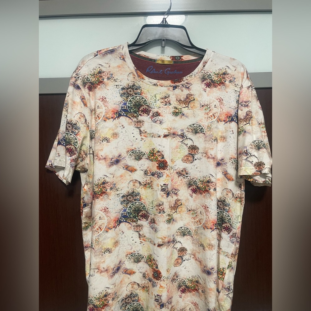 Robert Ghaham multicolor shirt